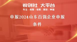 申報(bào)2024山東百?gòu)?qiáng)企業(yè)申報(bào)條件獎(jiǎng)補(bǔ)政策